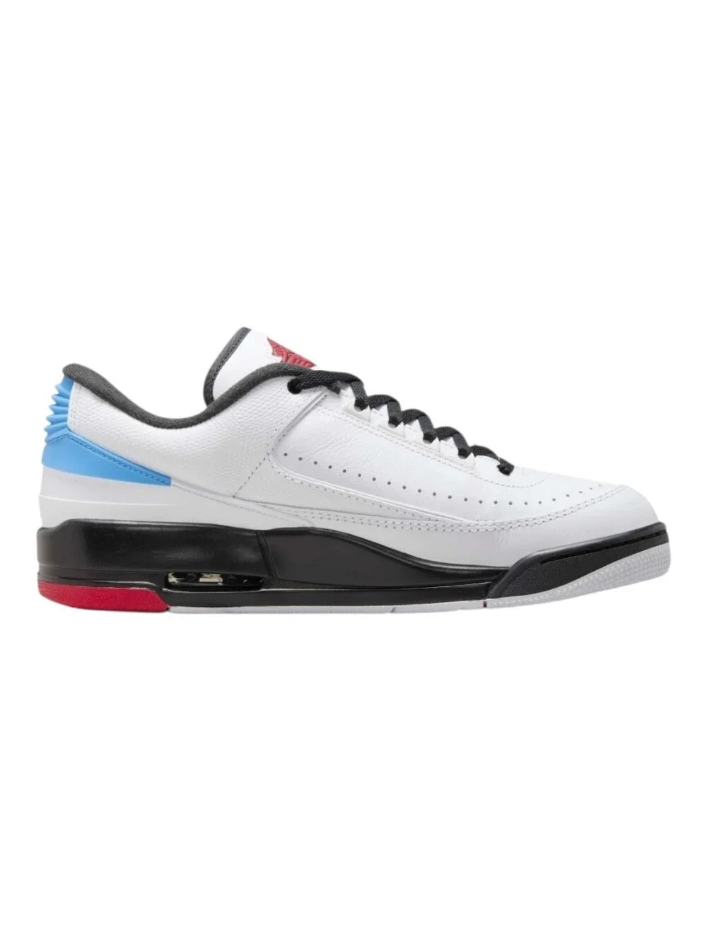 Nike Air Jordan 2/3 UNC To Chicago Mens Sz 12 White Varsity Red Black FD0383-104